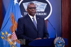 Bộ trưởng Quốc phòng Mỹ Lloyd Austin. (Ảnh: AFP/TTXVN) 
