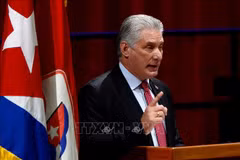 Chủ tịch Cuba Miguel Díaz-Canel. (Ảnh tư liệu: AFP/TTXVN)