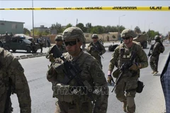 Binh sĩ Mỹ tại Kabul, Afghanistan. (Ảnh: AFP/TTXVN)