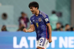 Tiền đạo cánh Kaoru Mitoma. (Nguồn:GettyImages)