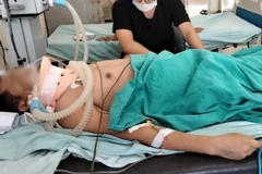 Nạn nhân Nguyễn Đỗ Tỵ được cấp cứu nhưng tử vong vì bị đánh. (Ảnh: GĐCC.)