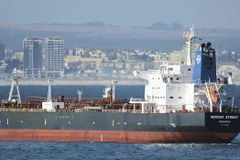 Tàu chở dầu Mercer Street. (Nguồn: AP) 