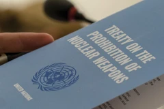 Hiệp ước Cấm vũ khí hạt nhân (TPNW) của Liên hợp quốc. (Nguồn: ploughshares.org)