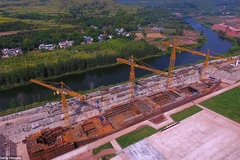 Phiên bản Trung Quốc của "con tàu không thể chìm" do Tập đoàn đầu tư năng lượng Seven Star (SSEI) đầu tư xây dựng với chi phí 1 tỷ Nhân dân tệ.(Nguồn:GettyImages) 