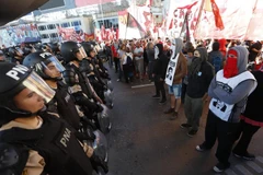 Đình công tại Argentina.(Nguồn:AFP)