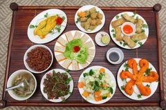 Một số món ăn chay Việt Nam (Nguồn: anchayvietnam) 