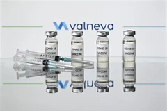 Vaccine phòng COVID-19 của hãng Valneva. (Ảnh: AFP/TTXVN) 