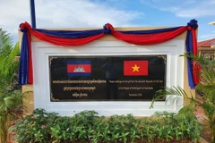 Tổng chi phí cho toàn bộ công trình là 7.407.516 USD, trong đó, Chính phủ Việt Nam tặng 3 triệu USD, Thái Lan giúp 1 triệu USD. (Ảnh: Trần Long/PV)