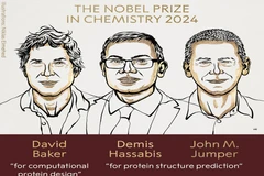 Giải Nobel Hóa học năm 2024 thuộc về các nhà khoa học David Baker (người Mỹ), John M. Jumper (người Mỹ), Demis Hassabis (người Anh). (Nguồn: Economic Times)