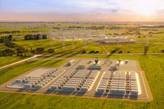 Nhà máy pin quái vật 300 megawatt sẽ được xây dựng bên ngoài Geelong, Australia, để đẩy nhanh quá trình chuyển đổi sang năng lượng tái tạo. (Ảnh: @Neoen)