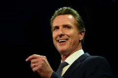 Thống đốc bang California của Mỹ, ông Gavin Newsom. (Nguồn: CNN)