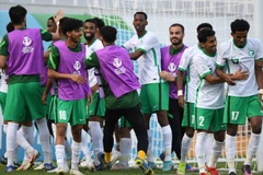 Các cầu thủ U23 Saudi Arabia. (Nguồn: AFC) 