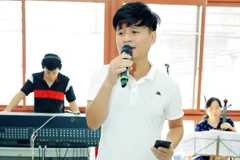 Nghệ sỹ Tấn Minh. (Ảnh: Thế Dương Đỗ)