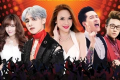 Dàn sao hội tụ Hà Nội dịp 8/3. (Ảnh: Media Max) 