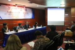 Quang cảnh hội thảo. (Ảnh: Đỗ Quyên-Trần Chiến/Vietnam+)