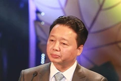 Bộ trưởng Bộ Tài nguyên và Môi trường Trần Hồng Hà. (Ảnh: Trọng Đạt/TTXVN)