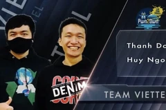 Hai cao thủ bảo mật Ngô Anh Huy và Đỗ Quang Thanh là chuyên gia thuộc Công ty An ninh mạng Viettel. (Ảnh: Viettel)