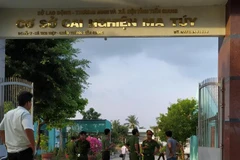 Cơ sở cai nghiện ma túy nơi các học viên bỏ trốn. (Ảnh: Nam Thái/TTXVN)