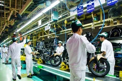 Lắp ráp tại Công ty Honda.