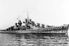 Chiến hạm USS Juneau trước khi bị đánh chìm. (Nguồn: CNBC)