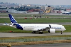 Máy bay Airbus-A350. (Nguồn: AFP)