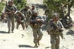 Binh sỹ Mỹ tại Afghanistan. (Nguồn: AP)