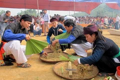 Đặc sắc lễ hội cầu cơm mới ở Đông Cuông, Yên Bái