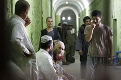 Tù nhân tại nhà tù tỉnh Kandahar, Afghanistan. (Nguồn: Internet)