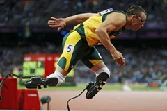 Vận động viên khuyết tật Oscar Pistorius của Nam Phi. Ảnh minh họa (Nguồn: Infonet.vn).