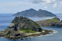 Quần đảo Senkaku/Điếu Ngư. (Ảnh: AP)