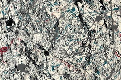 Bức tranh sơn mài "Number 19" (Số 19). (Nguồn: christies.com)