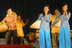 Liên hoan Âm nhạc Hội Nhạc sĩ Việt Nam năm 2011. (Ảnh: Thanh Vũ/TTXVN)