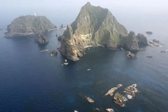 Quần đảo Dokdo/Takeshima. (Ảnh: AFP) 