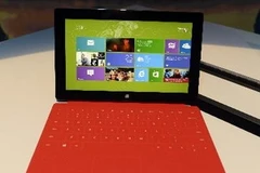 Máy tính bảng Surface được giới thiệu tại New York (Mỹ) ngày 25/10. (Nguồn: AFP/TTXVN)