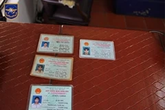 Chứng minh thư của các thuyền viên. (Nguồn: SENAN)