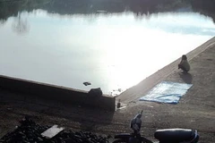 Hiện trường nơi phát hiện xác anh Đoàn (Ảnh: Hoàng Tiến/Vietnam +)