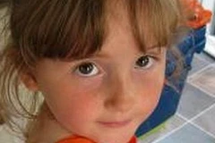 Bé gái 5 tuổi April Jones bị mất tích. (Nguồn: bbc.co.uk).