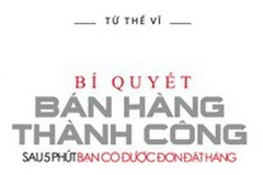 Một phần bìa sách "Bí quyết bán hàng thành công" (Nguồn: Đẹp/Vietnam+)