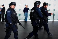 Cảnh sát Mexico. (Nguồn: AFP).