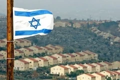 Một khu định cư của Israel ở Bờ Tây. (Nguồn: Reuters)