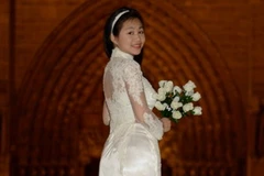 Tác phẩm "Áo Dài Thế Kỷ 21" đoạt giải nhất cuộc thi. (Nguồn: UEVF)