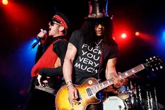 Guitarist huyền thoại Slash của nhóm nhạc rock Guns N’ Roses. (Nguồn: Internet) 