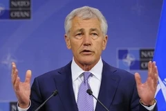 Bộ trưởng Quốc phòng Mỹ Chuck Hagel. (Nguồn: AFP/TTXVN)