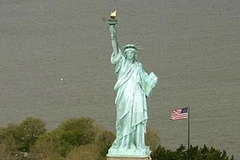 Tượng Nữ thần Tự do. (Nguồn: AP)
