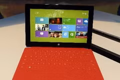 Máy tính bảng Surface được giới thiệu tại New York (Mỹ) ngày 25/10. (Nguồn: AFP/TTXVN)