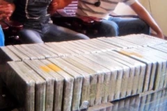 Tang vật trong một vụ bắt giữ tội phạm ma túy. (Nguồn: TTXVN)