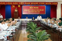 Toàn cảnh hội nghị. (Ảnh: Quách Lắm/Vietnam+)