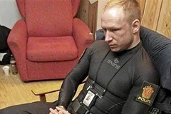  Sát thủ Anders Behring Breivik. (Ảnh: telegraph.co.uk)
