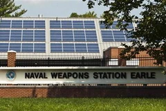 Căn cứ Hải quân đóng tại bang New Jersey. (Nguồn: Reuters)