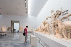 Bên trong bảo tàng Olympia. (Nguồn: guardian.co.uk)